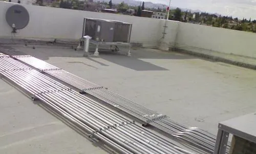 Obra de recubrimientos térmicos realizada por RETESA
