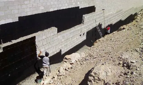 Sellado e impermeabilización de estructura